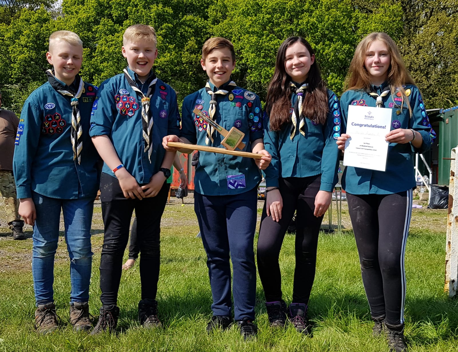 Hessle take the double! - Hessle Scout Group